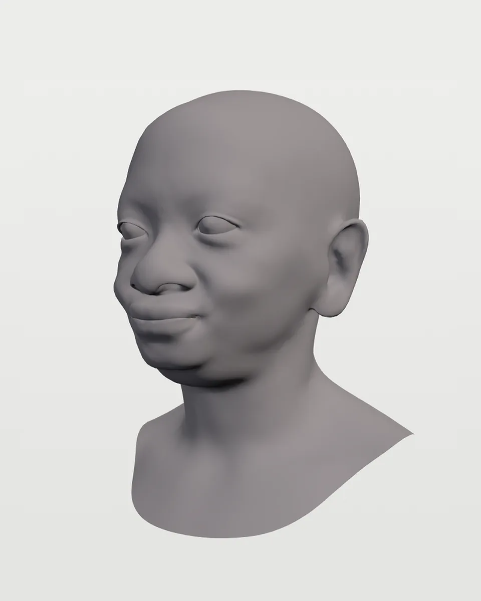 Clay head 1