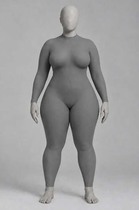Clay body of character 1
